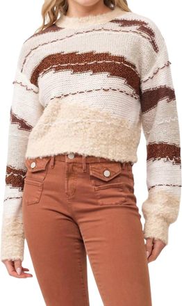 Dear John Denim Gabriela Sweater In Toasted Gingerbread