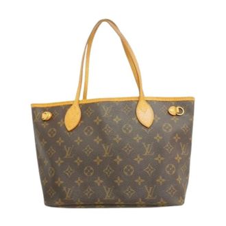 Louis Vuitton Pre-owned Tote Bags, female, Brown, Size: ONE SIZE Pre-owned Vintage Canvas Tote Bag
