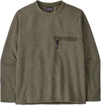 Patagonia Better Sweater Crewneck Fleecepullover f&uuml;r Herren | oliv