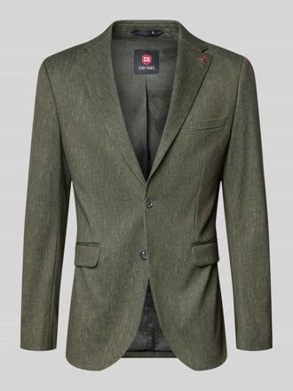CG - Club of Gents Regular Fit Sakko mit Viskose-Anteil Modell Calvin in Gruen Melange, Gr&ouml;&szlig;e 102