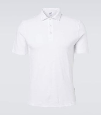 Fedeli Mondial cotton terry polo shirt