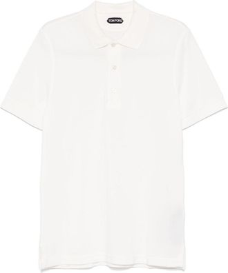 Tom Ford Lyocell Pique Polo Clothing