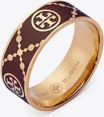 Tory Burch Womens Icon T Monogram Ring, size 5