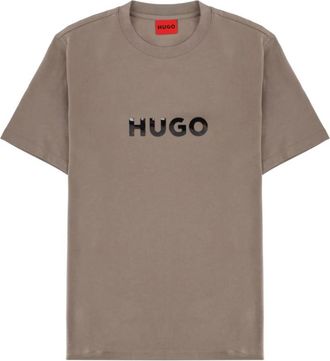 HUGO BOSS Dumeo T-Shirt - Heren - T-shirts - Bruin - XL - Katoen - Tops