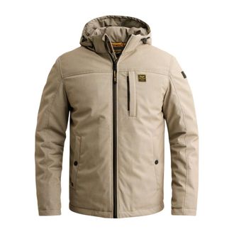 PME Legend Winterjas - Heren - Jassen - Beige - Maat: XL