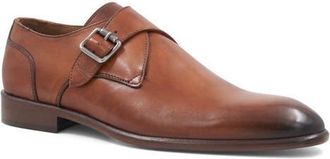 Bruno Magli Solero Monk Strap Loafer in Cognac at Nordstrom, Size 10.5