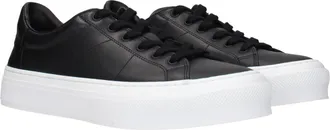Givenchy Leather Low-Top Sneaker - Black