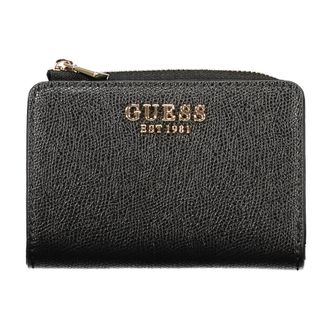 Guess Amorette SLG Portemonnee - Dames - Portefeuilles - Zwart - ONE Size - Accessoires