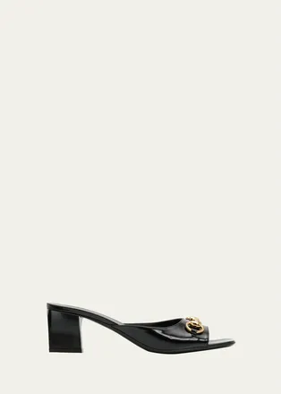 Gucci 55mm Signora Leather Mules