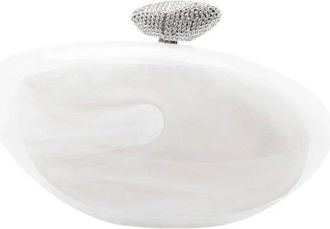 Benedetta Bruzziches Clutches, female, White, Size: ONE SIZE Armonia 167 Clutch