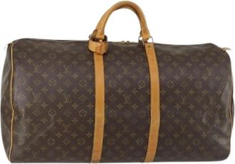 Louis Vuitton Pre-owned Vintage Weekendtas - Dames - Vintage Weekendtas - Bruin - ONE Size - Vintage