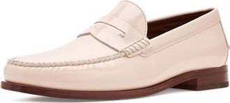 Johnston & Murphy Baldwin Penny Loafers Mens Shoes Ivory Brush-Off Full Grain : 10.5 M, Leather