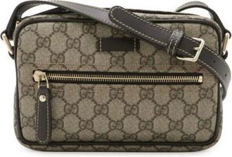 Gucci Vintage, unisex, Beige, ONE Size, Pre-owned Cross Body Bag