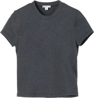 James Perse T-shirt crop - Grigio