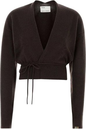 Extreme Cashmere N&deg;516 Ella Cardigan - Knitwear - Mujer - Marr&oacute;n - ONE SIZE