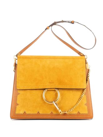 Chlo&eacute; leather shoulder bag - Brown