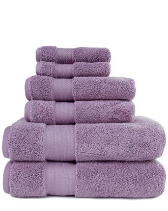 Superior Long Staple 6Pc Turkish Cotton Towel Set