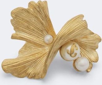 Jimmy Choo London Wave embellished ring