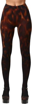 Naked Wardrobe Bare Body Print Leggings in Tortoise at Nordstrom, Size X-Small