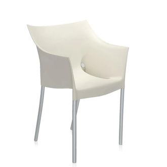 Kartell Dr. NO Armstuhl, wachsweiss