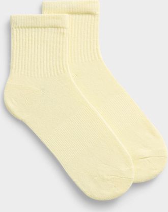 Simons Womens Solid colour ankle socks
