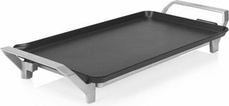 Princess Table Chef Premium xl Elettrico Teppan Yaki Grill Con regolazione manuale della temperatura Argento (opaco), n - Princess