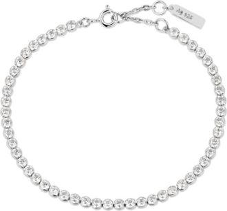 Ania Haie Womens Row Bezel Set Bracelet In Silver