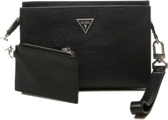 Guess Uomo, Borse, Nero, Taglia unica, new