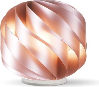 Linea Zero Lap L&aacute;mpara De Mesa De Metal Rosa En Pl&aacute;stico Cm. 25 X 24 Horas