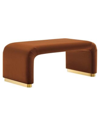 ModWay Koda Performance Velvet Waterfall Ottoman