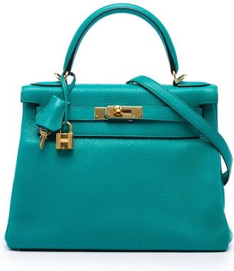 Herm&egrave;s Pre-owned Hermes Clemence Kelly II Retourne 28 Ladies 2527Z0TLXHHGHKLV
