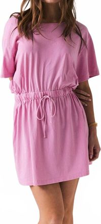 Chaser Dixie Mini Dress In Bubble Gum