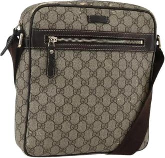 Gucci Pre-owned Cross Body Bags, female, Beige, Size: ONE SIZE Pre-owned Cross Body Bag