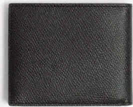 Valentino Garavani Leather Bifold Wallet - Black