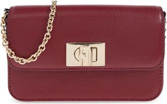Furla Schoudertas 1927 Mini - Dames - Schoudertassen - Rood - ONE Size - Leer - Tassen