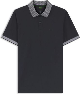 BOSS Paddy polo shirt in stretch-cotton piqu&eacute;
