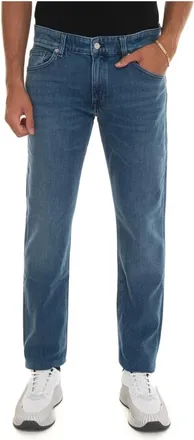 HUGO BOSS Uomo, Jeans, Blu, W42, new