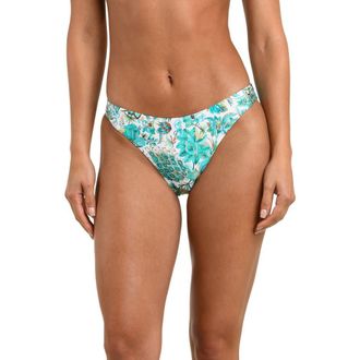 Sunshine 79 Free Spirit Bikini Bottoms in Blue/Green Multi at Nordstrom, Size 14