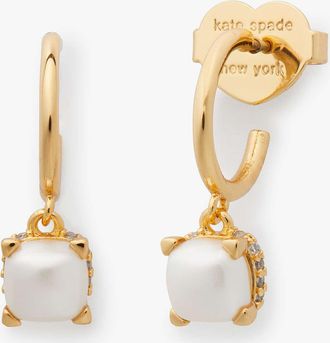 Kate Spade New York Little Luxuries 6mm Square Huggies