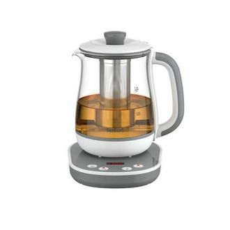T-fal Hervidor Y Tetera El&eacute;ctrica Tefal Bj551b10 Acero Inoxidable 1,5 L Blanco/gris 3045387245818 S7107065 Tefal