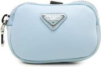 Prada Pre-owned Prada Mini Tessuto Pouch Crossbody Unisex PD6IDIT193AUR6WK