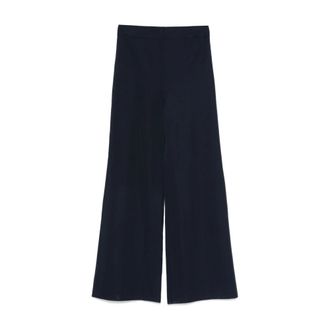 Alberta Ferretti Pantalone - female - Alberta Ferretti - Wide Trousers - Blue - 2XL - Trousers