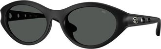 Diesel Stijlvolle Zonnebril - Dames - Zonnebrillen - Zwart - 53 MM - Accessoires