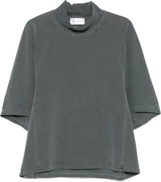 Christian Wijnants Top a collo alto Tiria - Grigio