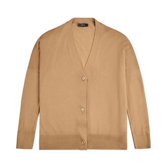 Fay Cardigans, female, Beige, Size: XS Stylish Sweaters for All Occasions