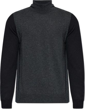 Maison Margiela Wool Sweater - Heren - Coltruien - Grijs - L - Wol - Truien & Vesten