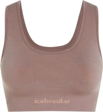 Icebreaker Merino Seamless Active Bra Sport-BH f&uuml;r Damen | braun