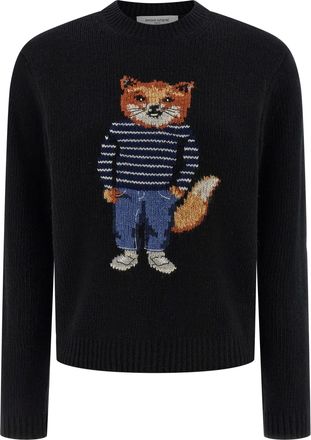 Maison Kitsuné dressed Fox Sweater