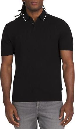 DKNY Farley Sweater Polo in Black at Nordstrom Rack, Size X-Large