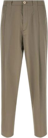 Brunello Cucinelli Brunello Cucinelli, Straight Trousers, male, Beige, Size: XL Straight Trousers